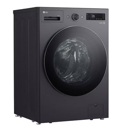 LG 15KG  FRONT LOAD  F0Z6DYP24 WASHING MACHINE ESSENCE GRAPHITE