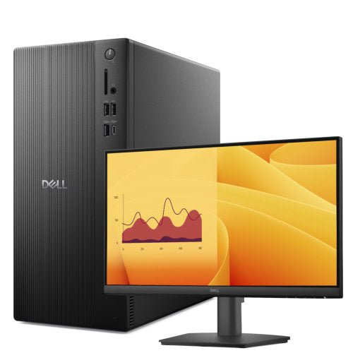 DELL TOWER ECT1250 I3-14100 8GB 512GB DESKTOP - CompuGhana