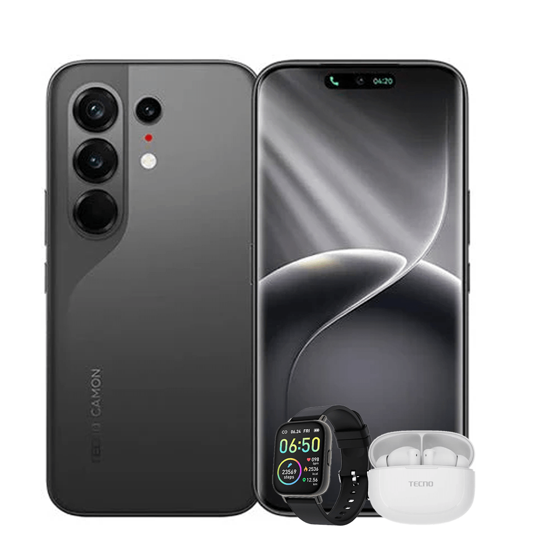 TECNO CN7C CAMON 50 ULTRA 512GB 8GB RAM + FREE EAR BUDS & SMART WATCH - CompuGhana