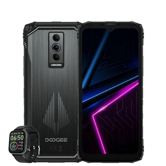 DOOGEE BLADE 10 PRO ENERGY 256GB+6GB METALIC BLACK + FREE SMART WATCH