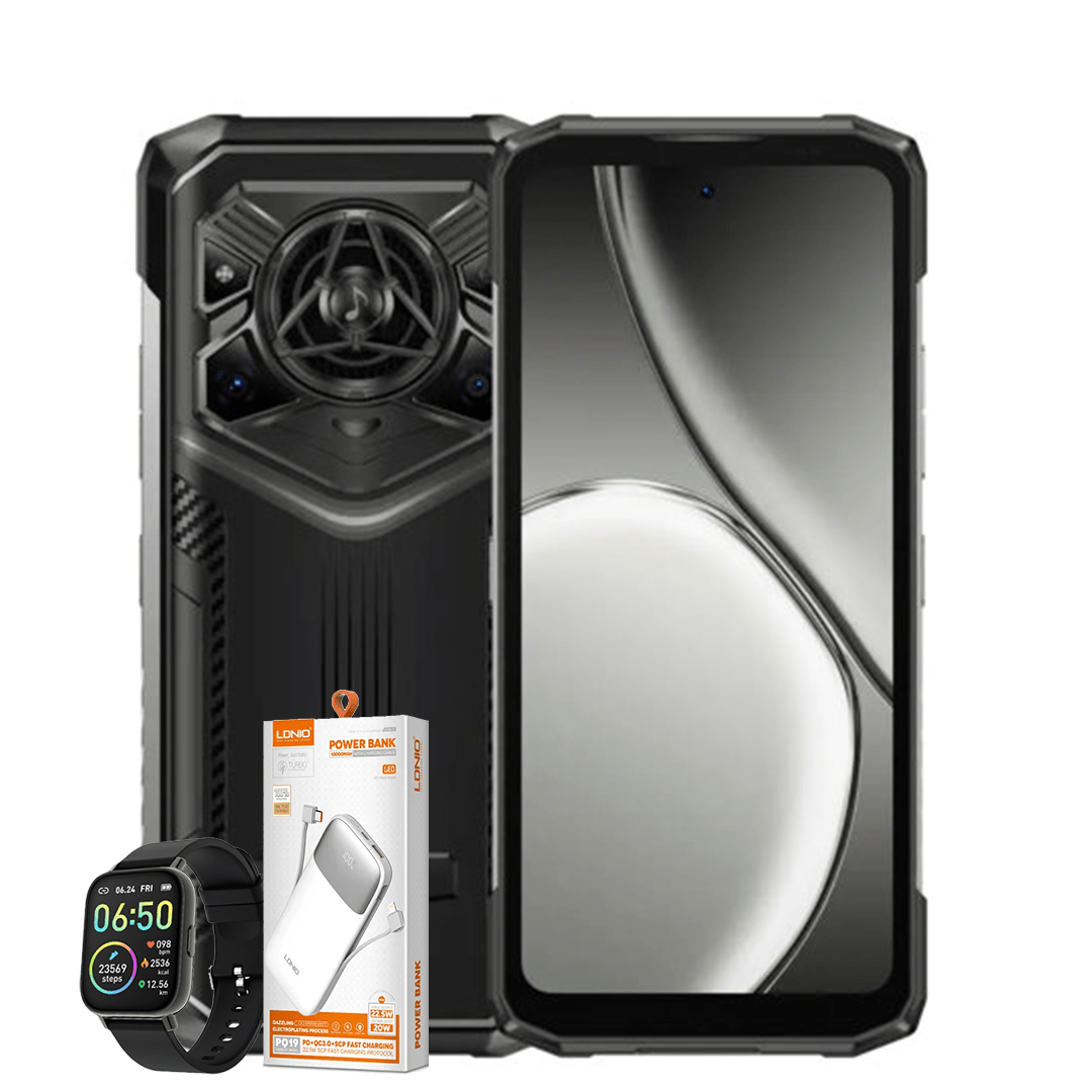 DOOGEE BLADE 20 PRO 256GB+6GB + FREE SMART WATCH & POWER BANK - CompuGhana