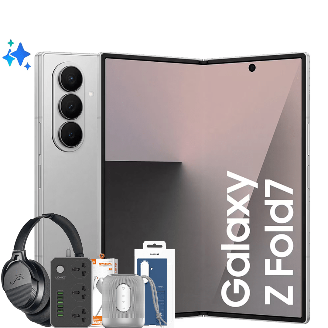 SAMSUNG GALAXY SM - F966B Z FOLD7 256GB 12GB + FREE HEADPHONE, BLUETOOTH SPEAKER, POWERBANK, POWER SOCKET & PHONE COVER - CompuGhana