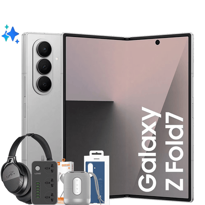 SAMSUNG GALAXY SM - F966B Z FOLD7 256GB 12GB + FREE HEADPHONE, BLUETOOTH SPEAKER, POWERBANK, POWER SOCKET & PHONE COVER - CompuGhana