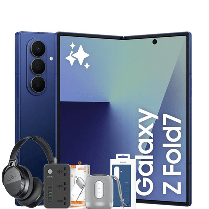 SAMSUNG GALAXY SM - F966B Z FOLD7 512GB 12GB RAM + FREE REVERB HEADPHONE + POWERBANK + POWER SOCKET + BLUETOOTH SPEAK + BACK COVERER - CompuGhana