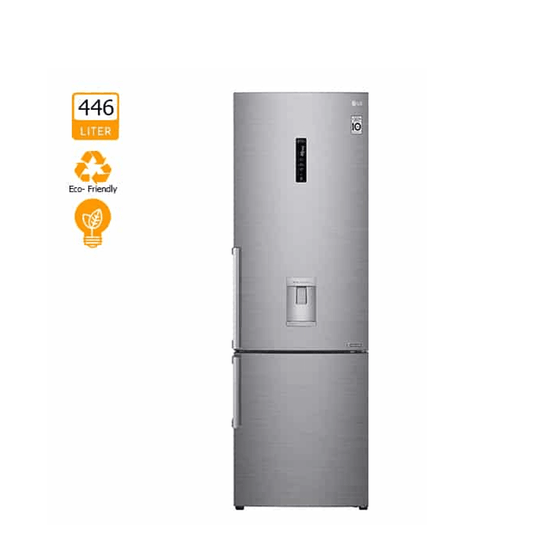 LG FRIDGE GC - F689BLCM 446L SILVER + DISP - CompuGhana