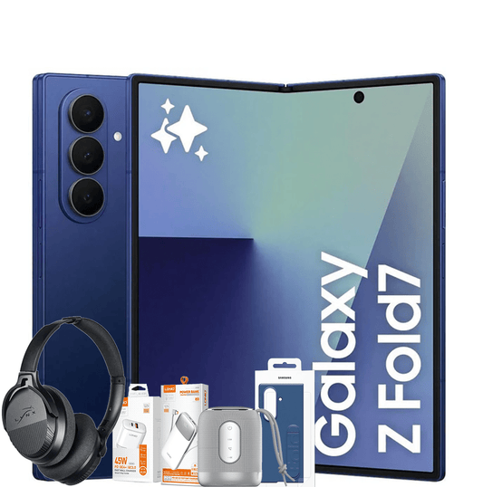 SAMSUNG GALAXY SM - F966B Z FOLD7 512GB 12GB RAM + FREE REVERB HEADPHONE + POWERBANK + TYPE C ADAPTER + BLUETOOTH SPEAKER - CompuGhana
