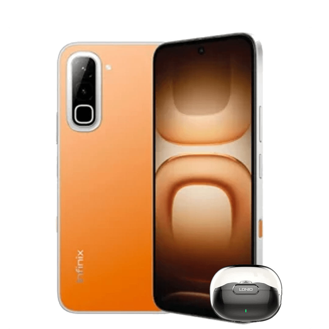 INFINIX X6895 HOT 70 128GB 4GB RAM + FREE EAR BUD - CompuGhana