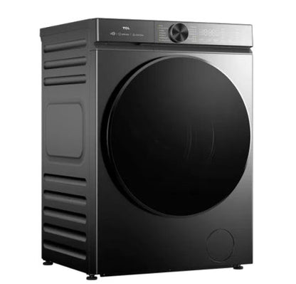 TCL 12kg C512flg Front Load  Wi-fi Washing Machine Dark Silver