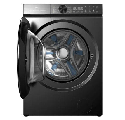 TCL 12kg C512flg Front Load  Wi-fi Washing Machine Dark Silver