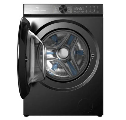 TCL 12kg C512flg Front Load  Wi-fi Washing Machine Dark Silver