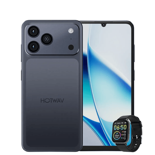 HOTWAV A17 PRO MAX 128GB 4GB RAM + FREE SMART WATCH - CompuGhana