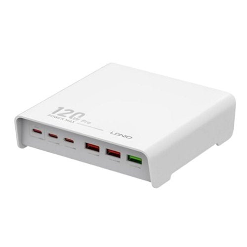 LDNIO Q605 120W HIGH POWER DESKTOP CHARGER - CompuGhana