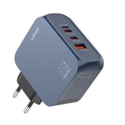 LDNIO Q7 GAN65W SUPER FAST CHARGER TYPE - C TO TYPE - C - CompuGhana