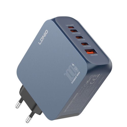 LDNIO Q8 GAN100W SUPER FAST CHARGER TYPE - C TO TYPE - C - CompuGhana