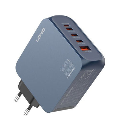 LDNIO Q8 GAN100W SUPER FAST CHARGER TYPE - C TO TYPE - C - CompuGhana