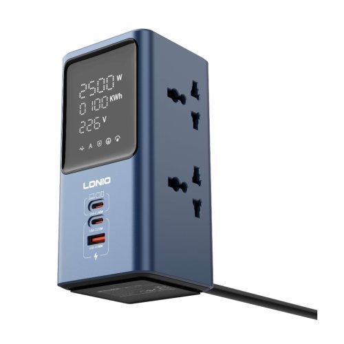 LDNIO SC2 7 - IN - 1 PORTS GAN45W TOWER EXTENSION - CompuGhana