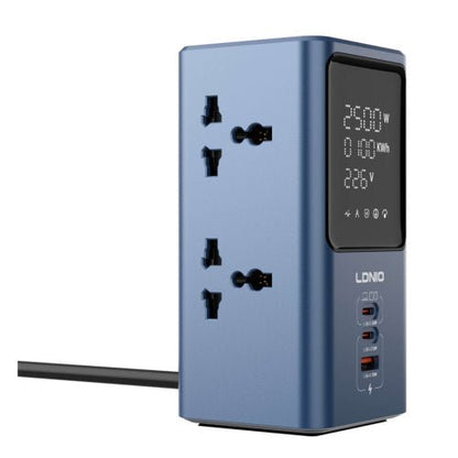 LDNIO SC2 7 - IN - 1 PORTS GAN45W TOWER EXTENSION - CompuGhana