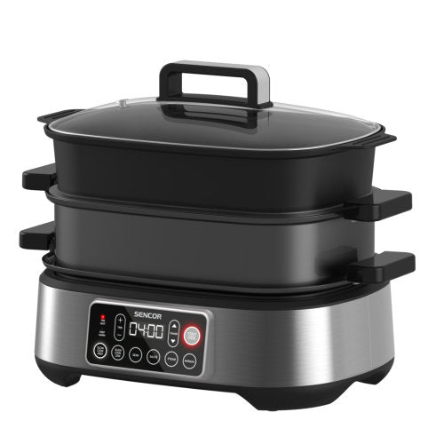 SENCOR SPR 6300BK MULTIFUNCTIONAL SLOW COOKER AND GRILL - CompuGhana