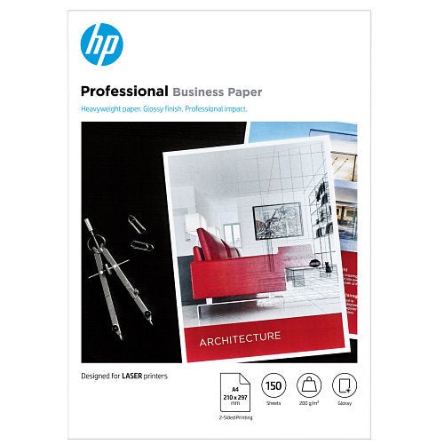 HP PROFESSIONAL BUSINESS PAPER GLOSSY A4 200G 7MV83A - CompuGhana
