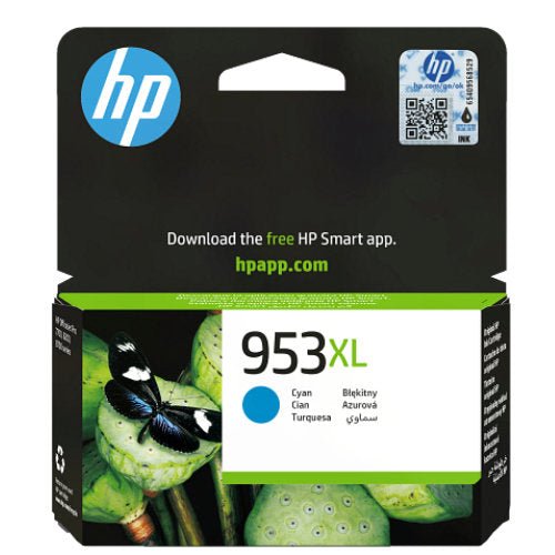 HP 953XL High Yield Cyan Original Ink Cartridge - CompuGhana