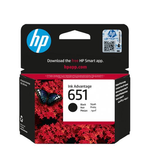 HP 651 Black Original Ink Advantage Cartridge - CompuGhana