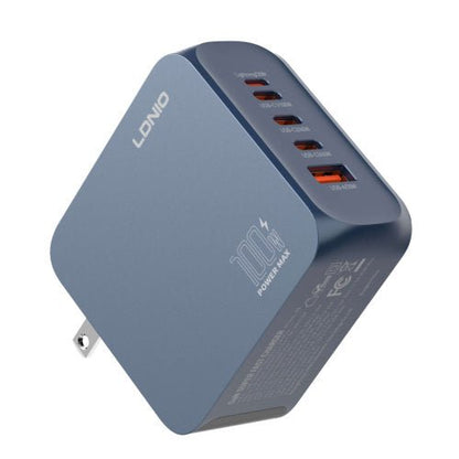 LDNIO Q8 GAN100W SUPER FAST CHARGER TYPE - C TO TYPE - C - CompuGhana
