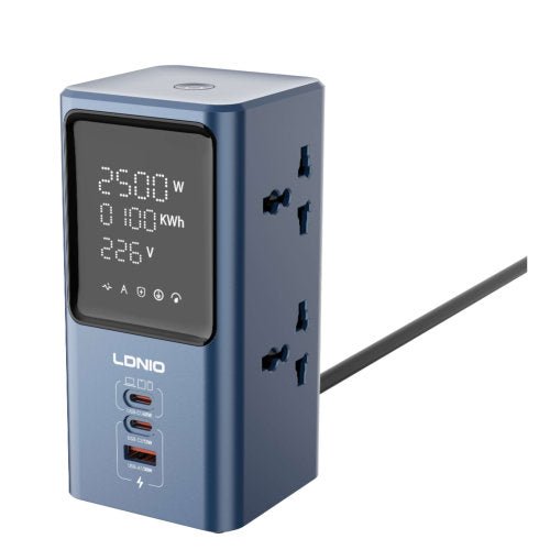 LDNIO SC2 7 - IN - 1 PORTS GAN45W TOWER EXTENSION - CompuGhana