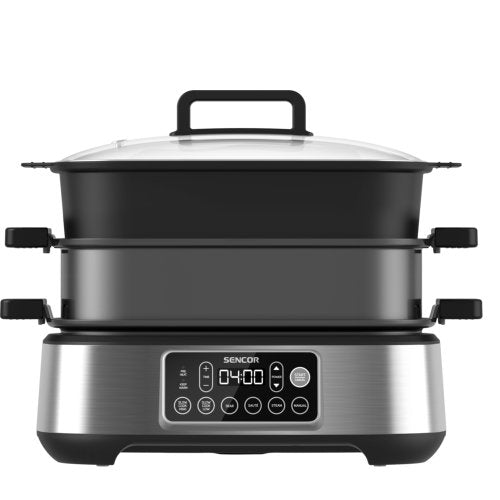 SENCOR SPR 6300BK MULTIFUNCTIONAL SLOW COOKER AND GRILL - CompuGhana