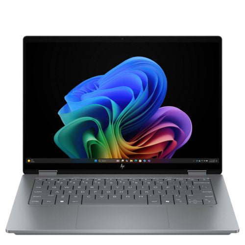 HP OMNIBOOK X FLIP AI 14 - FK0033DX 2 - IN - 1 RYZEN AI 7 350 24GB 1TB SSD 14 INCH LAPTOP + FREE CompuGhana Laptop Bag, Wireless Mouse & Bluetooth Headset - CompuGhana