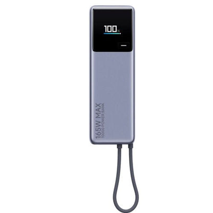 MI 165W POWER BANK 10000MAH (W/CABLE) GRAY - CompuGhana