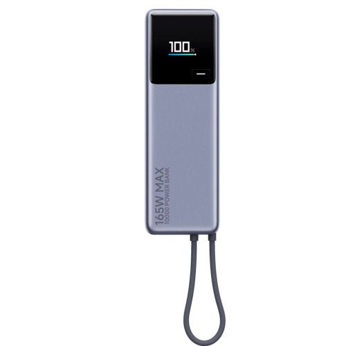 MI 165W POWER BANK 10000MAH (W/CABLE) GRAY - CompuGhana