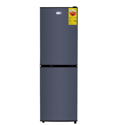 NASCO 158L BOTTOM FREEZER FRIDGE LIGHT GRAY - CompuGhana