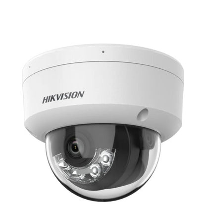 HIKVISION 2MP DUAL LIGHT 2.0 FIXED DOME NETWORK CAMERA DS - 2CD1123G2 - LIU 2.8MM - CompuGhana