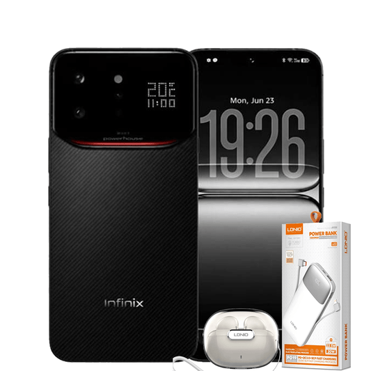INFINIX X6877 NOTE 60 ULTRA 5G 512 12GB RAM + FREE POWER BANK & EARBUD - CompuGhana