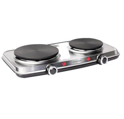 SENCOR SCP 2256SS ELECTRIC DOUBLE HOTPLATE - CompuGhana