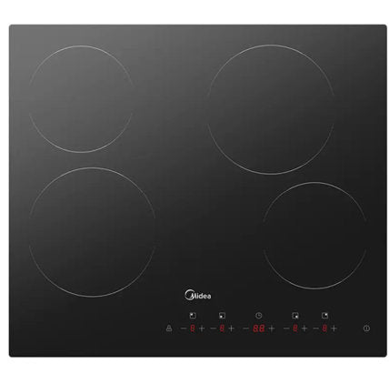 MIDEA GAS HOB 60GJ084 4 BURNER - 60CM BLACK - CompuGhana