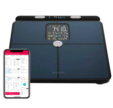 SENCOR SBS 9102BK SMART PERSONAL FITNESS SCALE