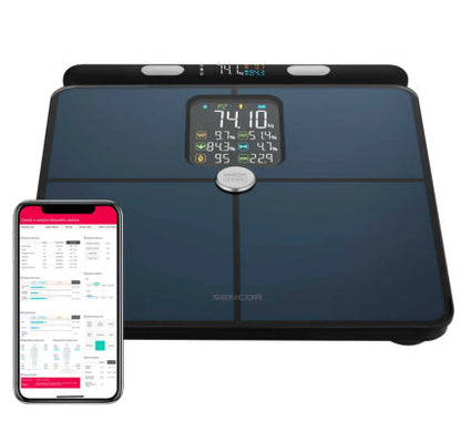 SENCOR SBS 9102BK SMART PERSONAL FITNESS SCALE