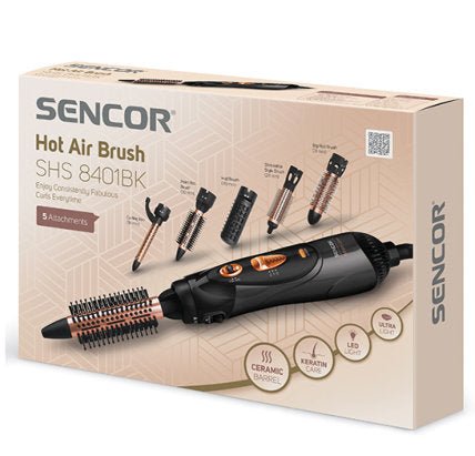 SENCOR SHS 8401BK HOT AIR BRUSH - CompuGhana