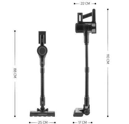SENCOR SVC 7221BK LITHIUM POWER 2IN1 CORDLESS VERSATILE VACUUM CLEANER
