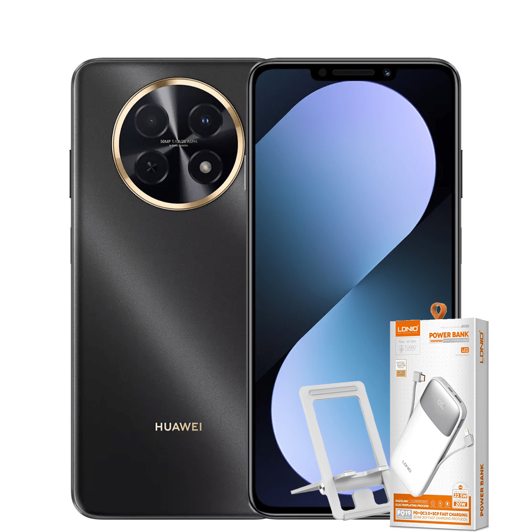 HUAWEI NOVA 14I 256GB 8GB RAM + FREE POWER BANK & PHONE STAND - CompuGhana