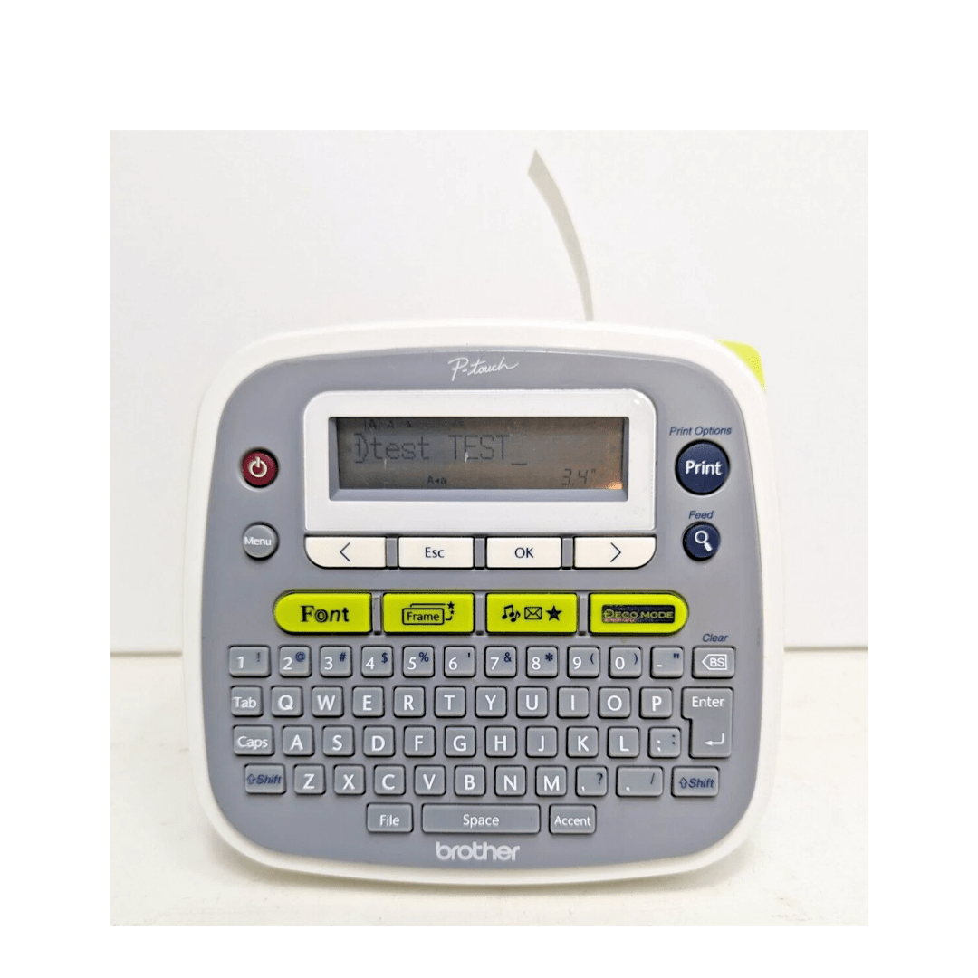 Brother P - Touch PT - D200 Label Maker With Power Adapter - CompuGhana