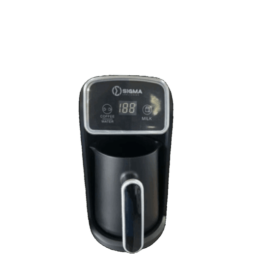 SIGMA COFFEE SIG - CM1102 MAKER & MILK STEAMER 600 W BLACK - CompuGhana