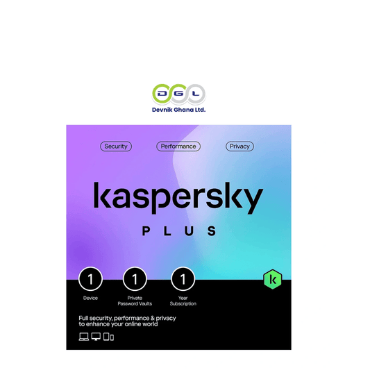 KASPERSKY PLUS INTERNET SECURITY 1 USER - CompuGhana