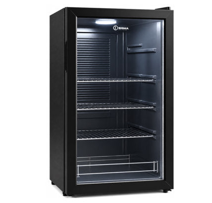 SIGMA 120L FWINE COOLER 4 SHLEVES BLACK