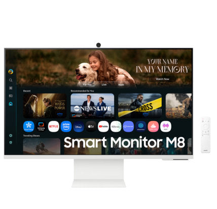 SAMSUNG LED 32 INCH LS32FM803UCXXK 4K VISION AI MONITOR