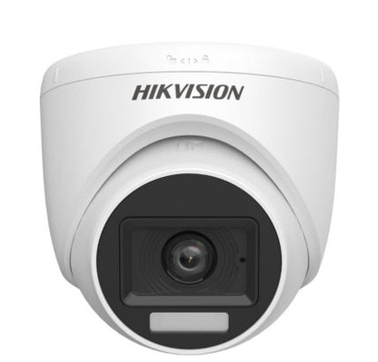 Hikvision 3k Dual Light Fixed Turret Camera With Build in mic ds-2ce76k0t-lpfs 2.8mm - CompuGhana