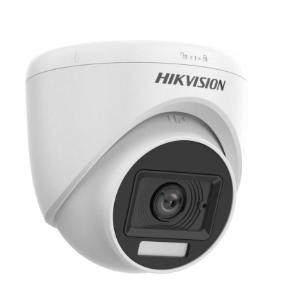 Hikvision 3k Dual Light Fixed Turret Camera With Build in mic ds-2ce76k0t-lpfs 2.8mm - CompuGhana