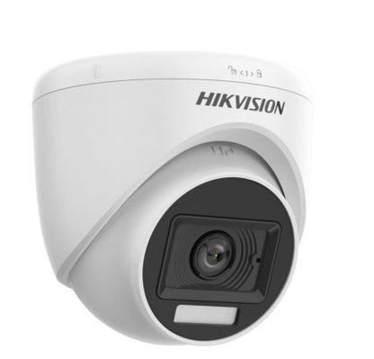 Hikvision 3k Dual Light Fixed Turret Camera With Build in mic ds-2ce76k0t-lpfs 2.8mm - CompuGhana
