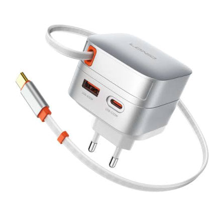 LDNIO Q9 8OCM RETRACTABLE USB-C CABLE CHARGER